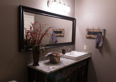 Side X Side Ranch Bathroom